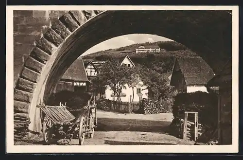 AK Sackenbach, Blick auf das Marie-Theresia-Heim