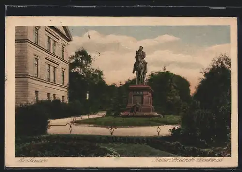 AK Nordhausen, Kaiser Friedrich-Denkmal