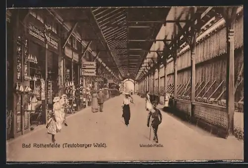 AK Bad Rothenfelde / Teutoburger Wald, Wandelhalle
