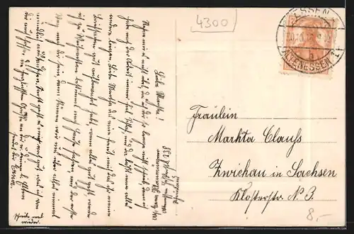 AK Essen / Ruhr, Partie im Altenhof