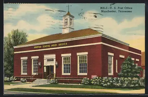 AK Manchester, TN, U. S. Post Office