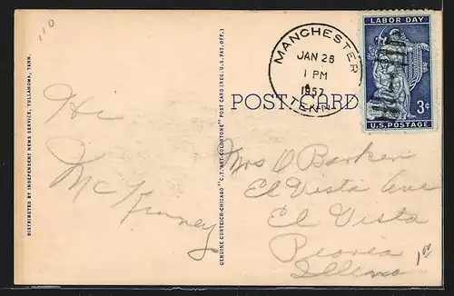 AK Manchester, TN, U. S. Post Office