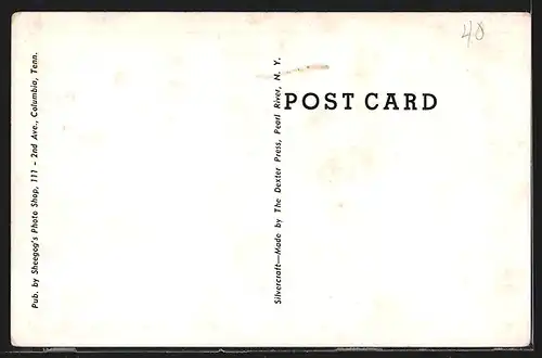 AK Columbia, TN, U. S. Post Office