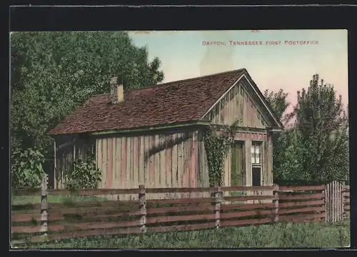 AK Dayton, TN, First Postoffice