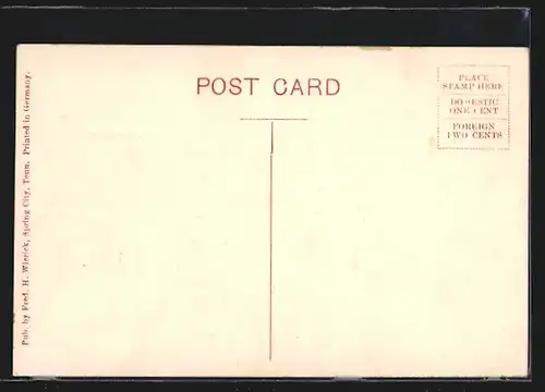 AK Dayton, TN, First Postoffice