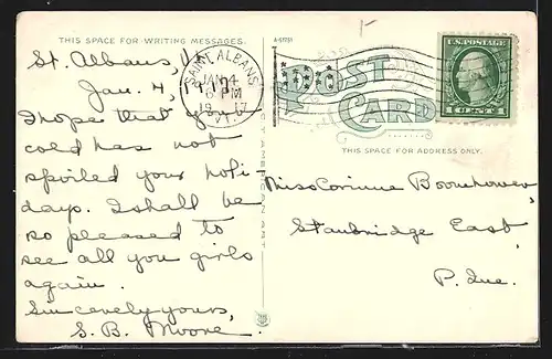 AK St. Albans, VT, Post Office and Kingman Street