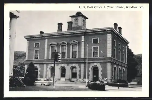 AK Windsor, VT, U. S. Post Office & Court House