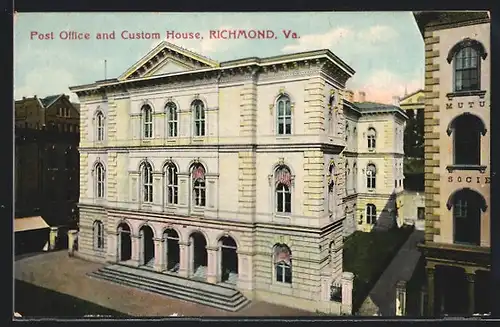 AK Richmond, VA, Post Office and Custom House