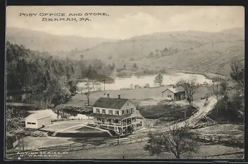 AK Braman, PA, Post Office and Store