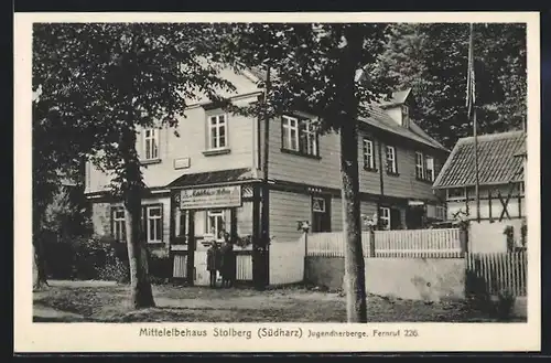 AK Stolberg / Südharz, Jugendherberge Mittelelbehaus