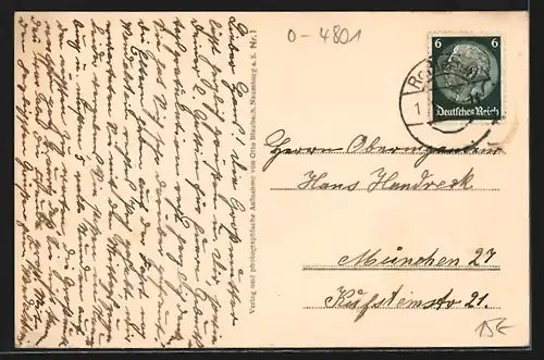 AK Wendelstein a. U., verschiedene Ansichten der Burgruine