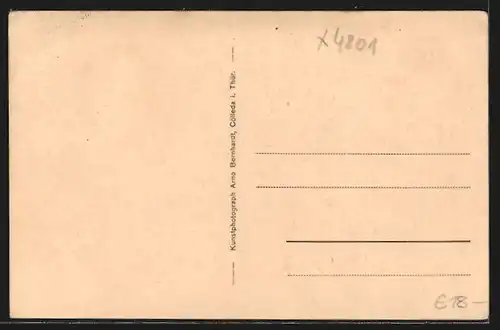 AK Bucha / Unstrut, Kriegerdenkmal