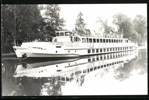 Fotografie H. Woike, Berlin, Ausflugsdampfer - Dampfer