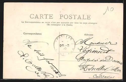 AK Grandcamp-les-Bains, la Plage a maree haute