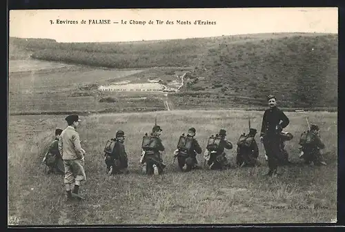 AK Falaise, Le Champ de Tir des Monts d`Eraines