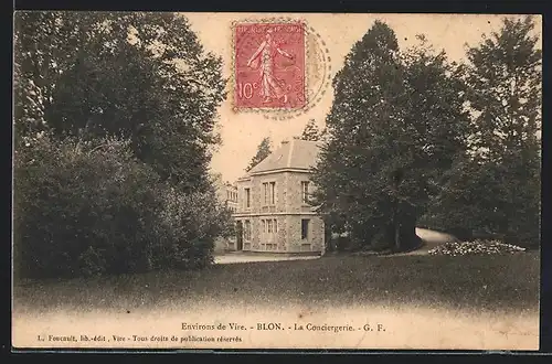 AK Vire, Château Blon, La conciergerie