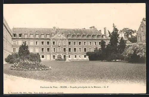 AK Blon, Facade principale de la Maison
