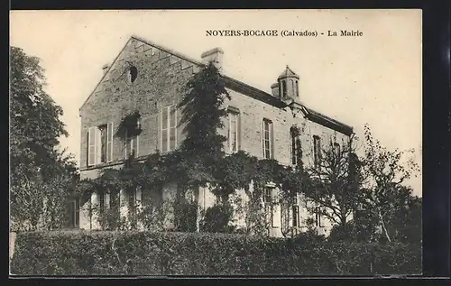AK Noyers-Bocage, La Mairie