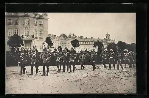 AK Beisetzung des Grossherzogs von Baden am 7.10.1907