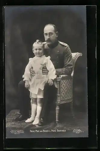 AK Prinz Max v. Baden und Prinz Berthold