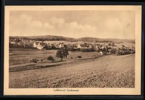 AK Gschwend, Ortsansicht bei Tag