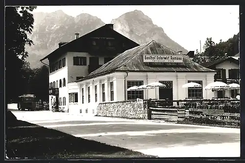AK Ramsau, Gasthof Unterwirt Ramsau