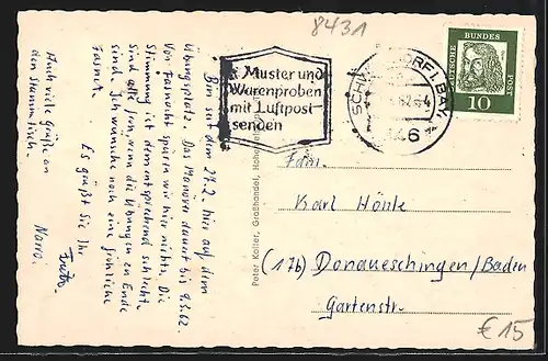 AK Hohenfels, Schule, Pfarrkirche, Erholungsheim