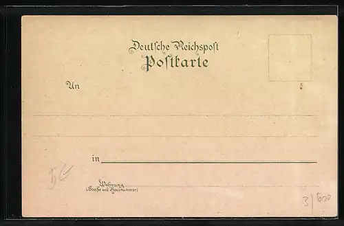 Lithographie Ehrenbreitstein, Ortsansicht mit Mole und Dampfer vom Wasser aus