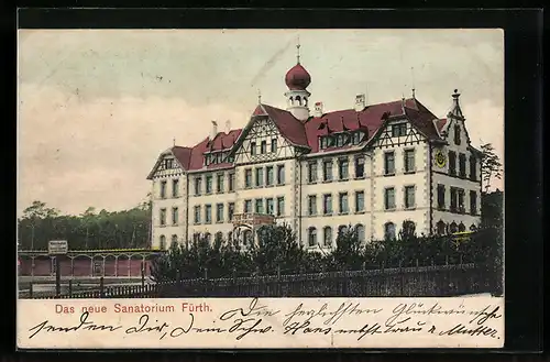 AK Fürth, Das neue Sanatorium