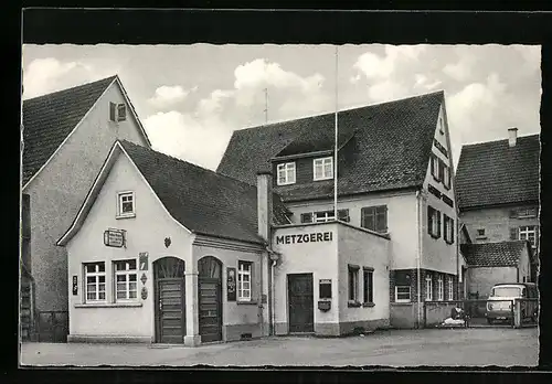 AK Altenburg /Krs. Reutlingen, Gasthaus und Metzgerei zum Neckartal