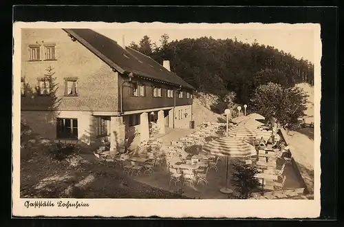 AK Balingen, Ansicht der Gaststätte Lochenheim am Lochenpass