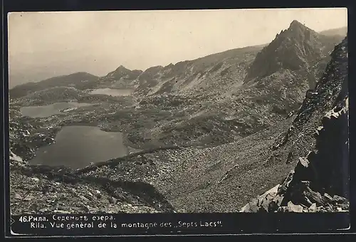 AK Rila, Vue general de la montagne des Septs Lacs