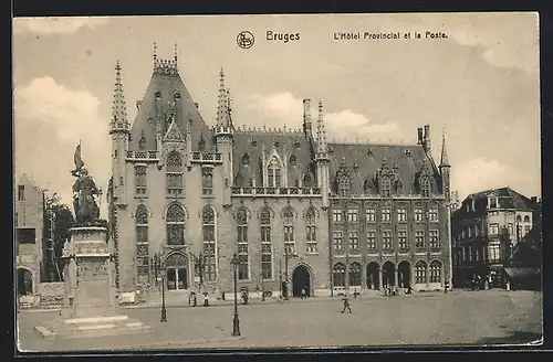 AK Bruges, L`Hotel Provincial et la Poste