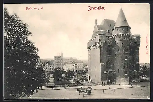 AK Brüssel / Bruxelles, Porte de Hal