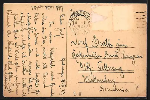 AK Anvers, Musee d`Antiquites Le Steen