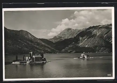 AK Cattaro, Bucht von Cattaro