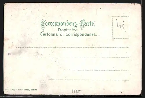 AK Kotor / Cattaro, Ortsansicht aus der Vogelschau