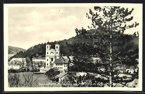 AK Hafnerberg b. Altenmarkt a. d. Tr., Ortsansicht mit Kirche