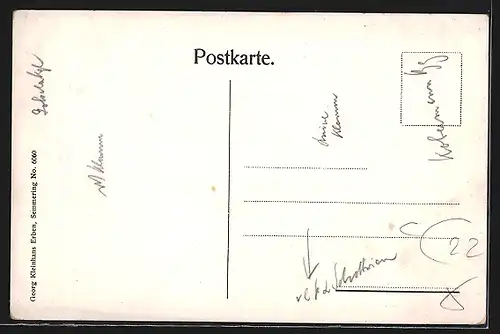 AK Klamm /Semmering, Ruine und Kirche