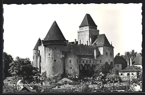 AK Heidenreichstein, Partie an der Burg