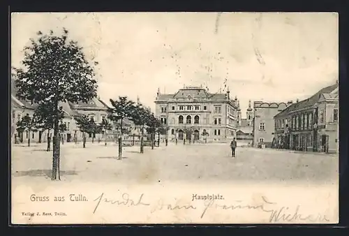 AK Tulln, Blick über den Hauptplatz