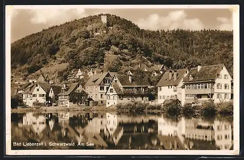 AK Bad Liebenzell /Schwarzw., Am See