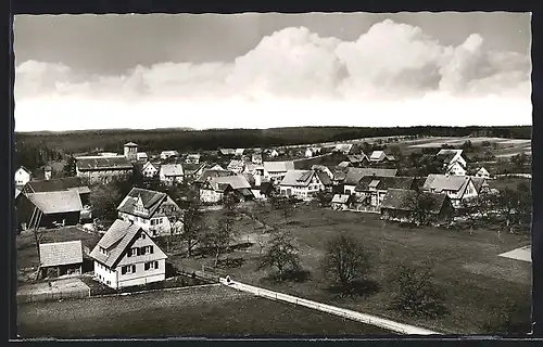 AK Zwerenberg /Schwarzw., Ortsansicht aus der Vogelschau