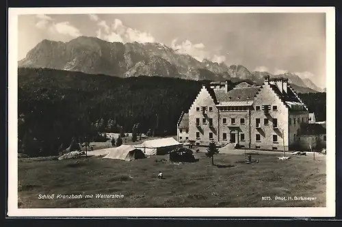 AK Kranzbach, Schloss Kranzbach mit Wetterstein