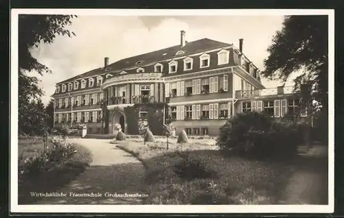 AK Grosssachsenheim, Eingang Wirtschaftliche Frauenschule