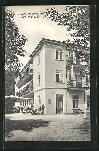 AK Bad Thal i. Th., Hotel Kurhaus