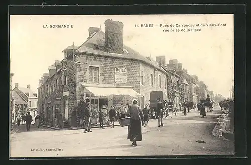 AK Ranes, Rues de Carrouges et de Vieux-Pont