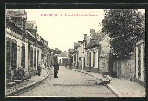 AK Randonnai, Route de St-Maurice-lès-Charencey