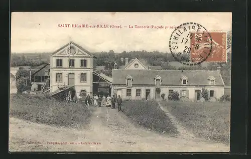 AK St-Hilaire-sur-Rille, La Tannerie (Facade principale)