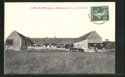 AK Dorceau, La Ferme-Neuve, Grosses Gehöft